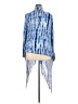 Indigo Thread Co. Tie-dye White Blue Kimono Size XL - photo 2