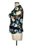 Sunny Leigh 100% Polyester Black Short Sleeve Blouse Size L - photo 5