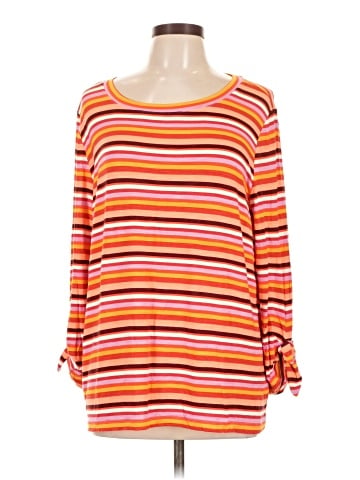 Ann Taylor LOFT Outlet Long Sleeve T-Shirt (view 1)