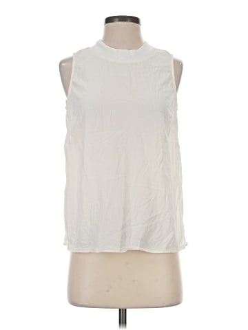 Cuyana Sleeveless Silk Top (view 1)