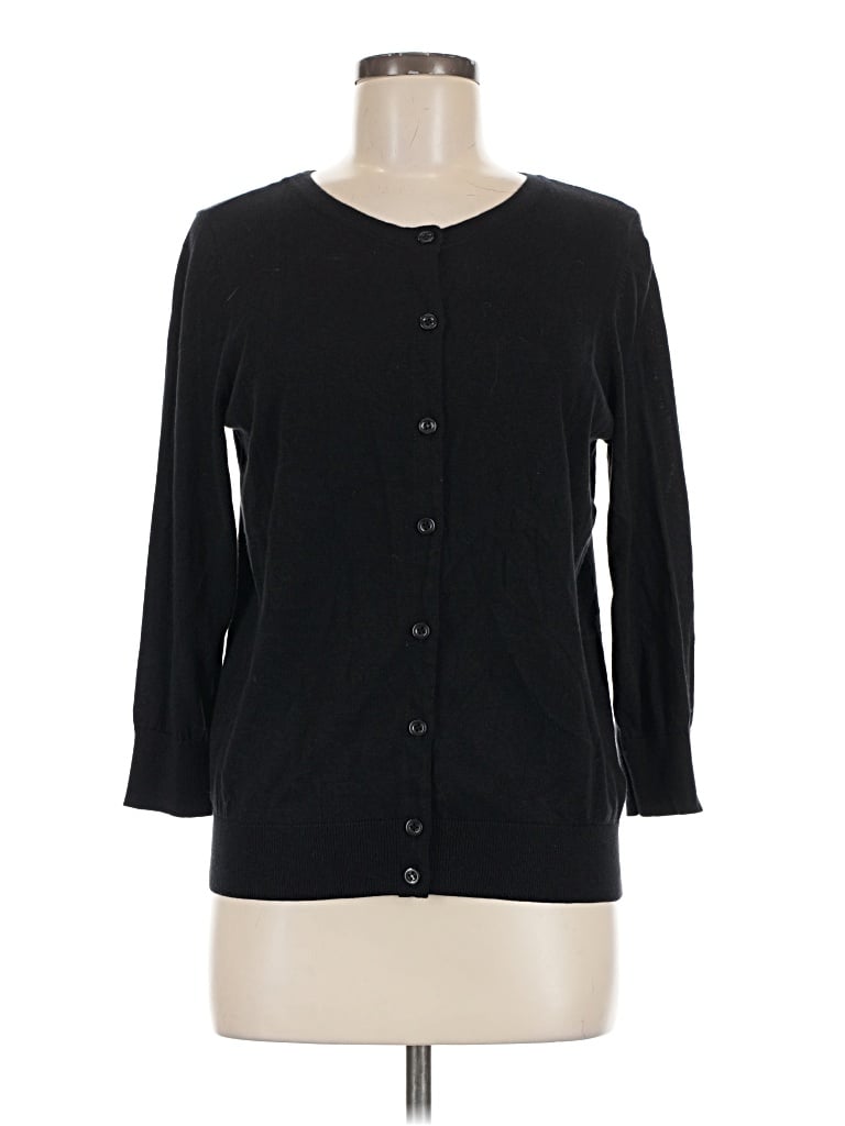 Halogen Cardigan Sweater In Black