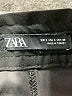 Zara Solid Black Casual Pants Size S - photo 7