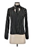 Mimi Chica 100% Polyester Black Long Sleeve Blouse Size XS - photo 1