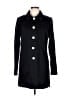 Coach 100% Polyester Black Coat Size L - photo 1