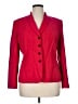 Le Suit 100% Polyester Red Blazer Size 14 - photo 1