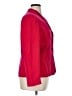 Le Suit 100% Polyester Red Blazer Size 14 - photo 4