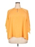 Chico's 100% Polyester Orange 3/4 Sleeve Top Size XXL (4) - photo 1