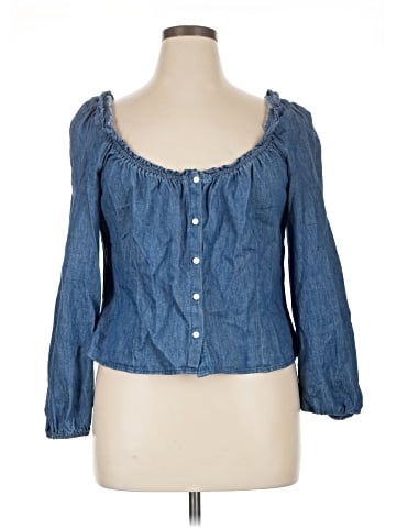 Old Navy 3/4 Sleeve Blouse (view 1)