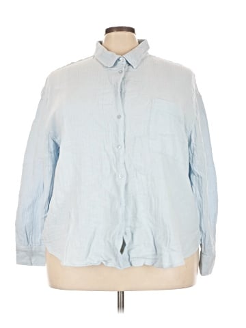 Caslon Long Sleeve Button-Down Shirt (view 1)