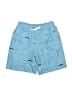 Hanna Andersson 100% Polyester Blue Board Shorts Size 6 - 7 - photo 1