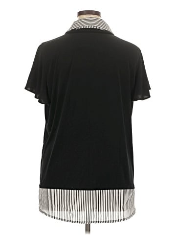 Adrianna Papell Short Sleeve Blouse (view 2)