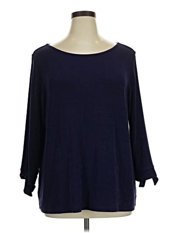 Travelers by Chico's 3/4 Sleeve Top (view 1)