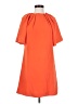Cos 100% Polyester Orange Casual Dress Size 4 - photo 1