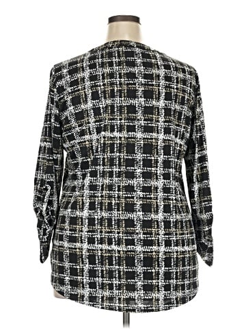 Always Indigo Long Sleeve Blouse (view 2)