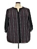 Catherines Black 3/4 Sleeve Blouse Size 2X - photo 1