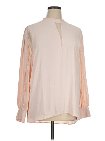 White House Black Market Long Sleeve Blouse (view 1)
