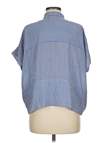 Everlane Short Sleeve Silk Top (view 2)