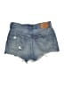 Levi's Blue Denim Shorts Size 27 waist - photo 2