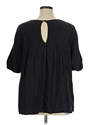 By Anthropologie Short Sleeve Blouse (view 2)