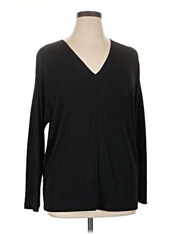 Donna Karan New York Long Sleeve Blouse (view 1)