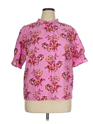 J.Crew Short Sleeve Blouse (view 1)
