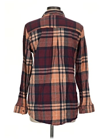 Natural Reflections Long Sleeve Button-Down Shirt (view 2)