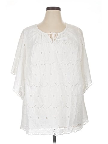 Catherines Short Sleeve Blouse (view 1)