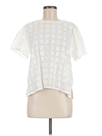 Eileen Fisher Short Sleeve Blouse (view 1)
