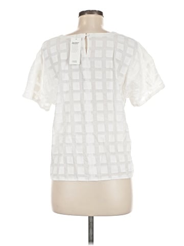 Eileen Fisher Short Sleeve Blouse (view 2)