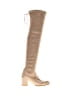 Stuart Weitzman Ivory Boots Size 9 1/2 - photo 1