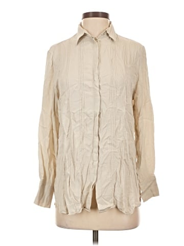 Massimo Dutti Long Sleeve Blouse (view 1)
