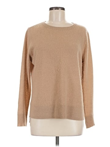 Halogen Cashmere Pullover Sweater (view 1)