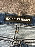Express Jeans Hearts Blue Jeans Size 6 - photo 7