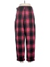 Topshop Plaid Red Casual Pants Size 8 - photo 2