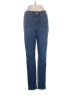Seven7 Solid Blue Jeans Size 8 - photo 1
