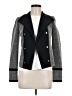 Calvin Klein Chevron-herringbone Gray Blazer Size 6 - photo 1