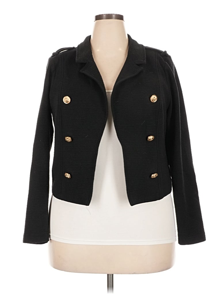 Pre-owned Torrid Jacket In Black