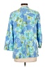 Talbots Blue 3/4 Sleeve Blouse Size L - photo 2