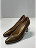 Christian Dior 100% Leather Tan Heels Size 5 1/2 - photo 5