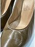 Christian Dior 100% Leather Tan Heels Size 5 1/2 - photo 7