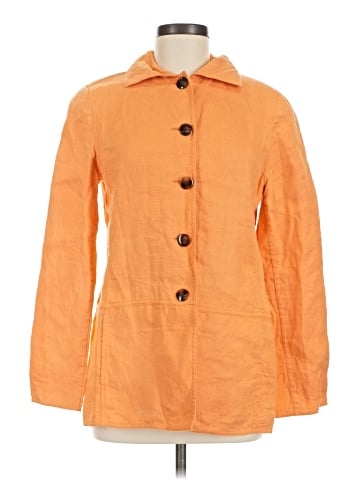 Linda Allard Ellen Tracy 3/4 Sleeve Button-Down Shirt (view 1)