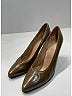 Christian Dior 100% Leather Tan Heels Size 5 1/2 - photo 8