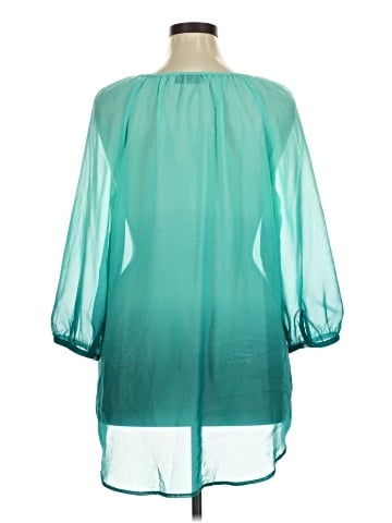 a.n.a. A New Approach 3/4 Sleeve Blouse (view 2)