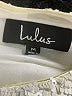 Lulus 100% Polyester Ivory Cocktail Dress Size M - photo 7