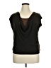 Kasper Black Green Sleeveless Blouse Size XL - photo 1