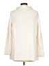 Talbots Solid Ivory Turtleneck Sweater Size Lg Petite - photo 2