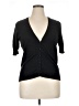 Caslon 100% Cotton Black Cardigan Size XL - photo 1