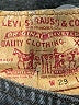 Levi's 100% Cotton Chevron-herringbone Gray Jeans Size 29 waist - photo 7