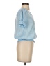 1.State 100% Polyester Blue Short Sleeve Blouse Size XS - photo 4
