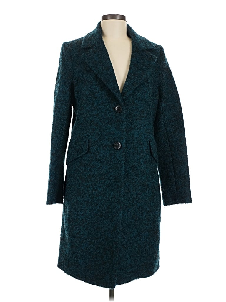 Pre-owned Sam Edelman Coat In Teal
